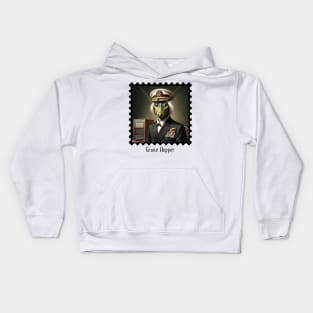 Grace Hopper (Grasshopper) Kids Hoodie